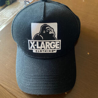 エクストララージ(XLARGE)のX-LARGEキャップ黒ブラック(キャップ)