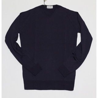 ジョンスメドレー(JOHN SMEDLEY)の新品 ジョンスメドレー 30G Vネック　Sサイズ(ニット/セーター)