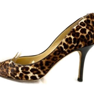 ジミーチュウ(JIMMY CHOO)のジミーチュウ パンプス 36 レディース 豹柄(ハイヒール/パンプス)