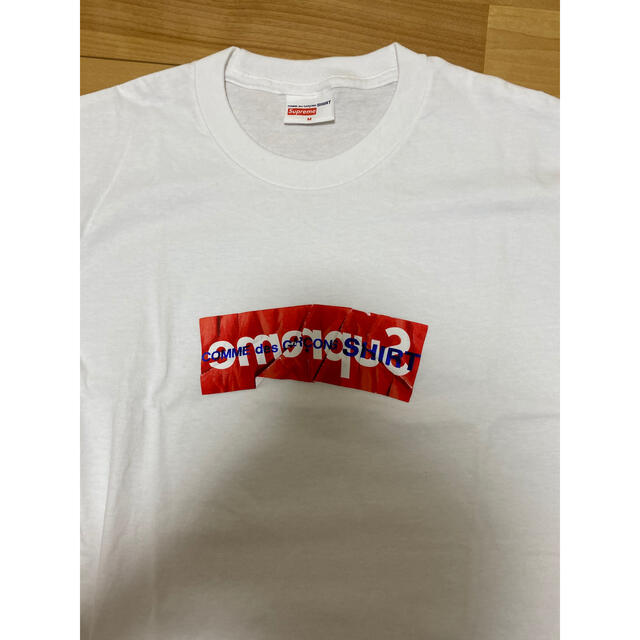 Tシャツ/カットソー(半袖/袖なし)Supreme Comme des Garcons Box Logo Tee