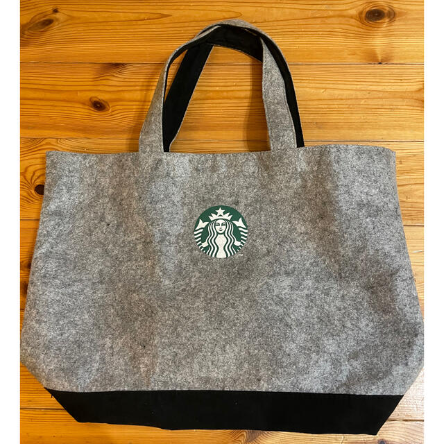 Starbucks Coffee(スターバックスコーヒー)のスターバックス トートバッグ グレー レディースのバッグ(トートバッグ)の商品写真