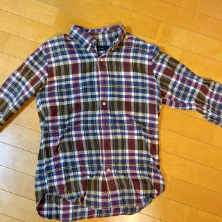 シップス(SHIPS)のGENERAL SUPPLY チェックネルシャツ&セーター(ニット/セーター)