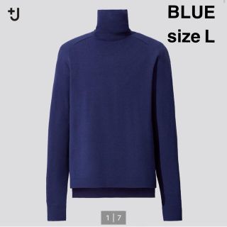 ユニクロ(UNIQLO)のメリノブレンドタートルネックセーター L ユニクロ ジルサンダー(ニット/セーター)