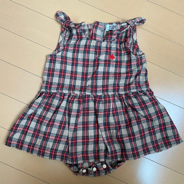 Polo Club(ポロクラブ)の値下げ　POLOBABY  ワンピース キッズ/ベビー/マタニティのキッズ服女の子用(90cm~)(ワンピース)の商品写真