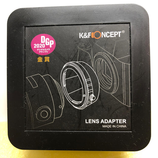 K&F Conceptレンズマウントアダプター　C/YーNEX スマホ/家電/カメラのカメラ(レンズ(単焦点))の商品写真