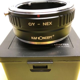 K&F Conceptレンズマウントアダプター　C/YーNEX(レンズ(単焦点))