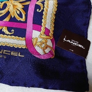 ランセル(LANCEL)のLANCELのシルクスカーフ(バンダナ/スカーフ)