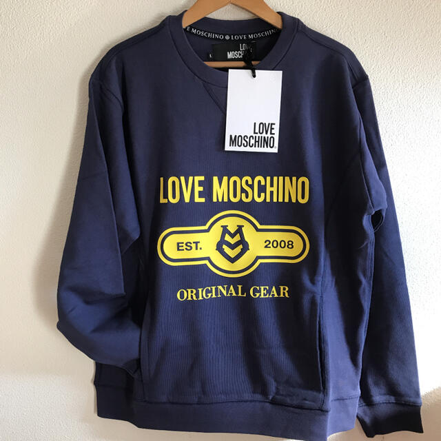 新品LOVE MOSCHINO メンズスウェット