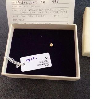 アガット(agete)のアガット✨ピアス(ピアス)
