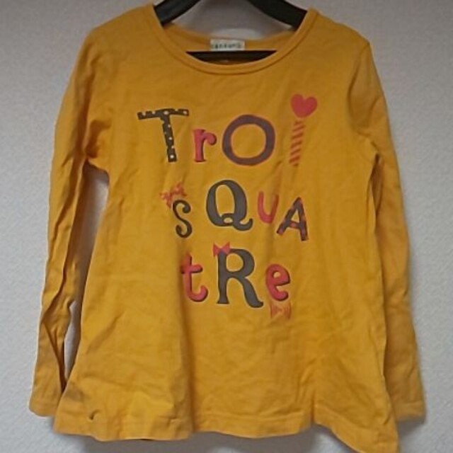 3can4on(サンカンシオン)のカットソー 120 3カン4オン キッズ/ベビー/マタニティのキッズ服女の子用(90cm~)(Tシャツ/カットソー)の商品写真