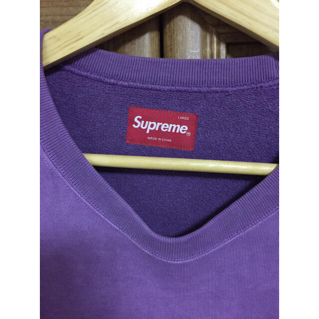 Supreme(シュプリーム)のsupreme overdyed  sweatshirt  L  メンズのトップス(スウェット)の商品写真