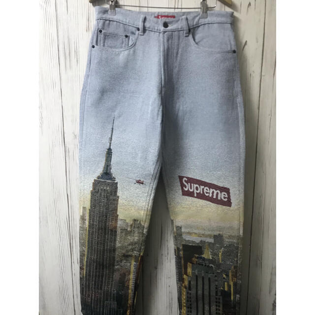 Supreme(シュプリーム)のSupreme Aerial Tapestry Regular Jean　32 メンズのパンツ(デニム/ジーンズ)の商品写真