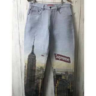 supreme aerial tapestry regular jean multicolor