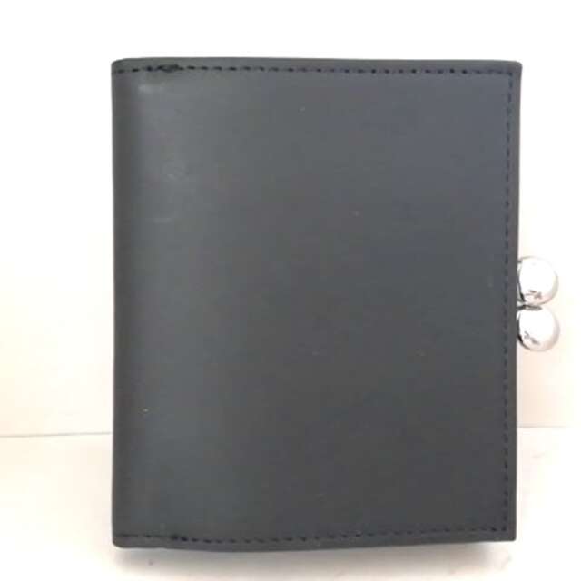 Jean-Paul GAULTIER(ジャンポールゴルチエ)のゴルチエ 3つ折り財布 - 黒×グリーン レディースのファッション小物(財布)の商品写真