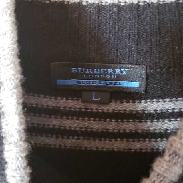 BURBERRY BLUE LABEL(バーバリーブルーレーベル)の希少　メンズ バーバリーブルーレーベル　カーディガン　パーカー メンズのトップス(カーディガン)の商品写真