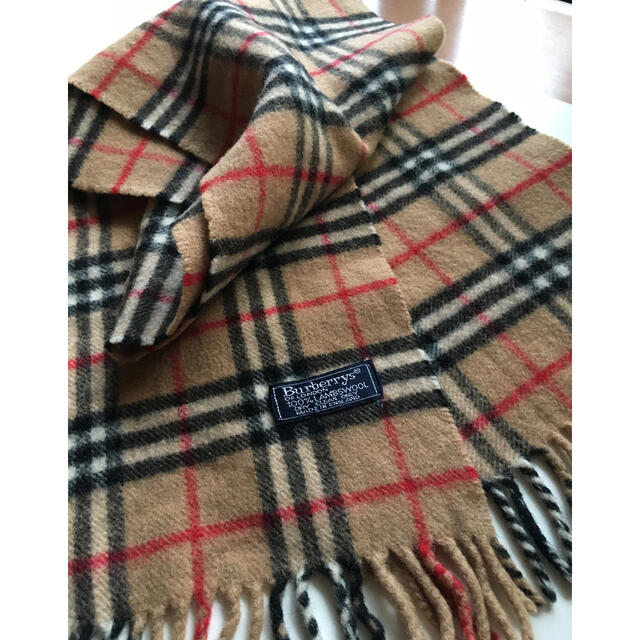 BURBERRY - バーバリーBURBERRYSノバチェック ウール100% マフラー