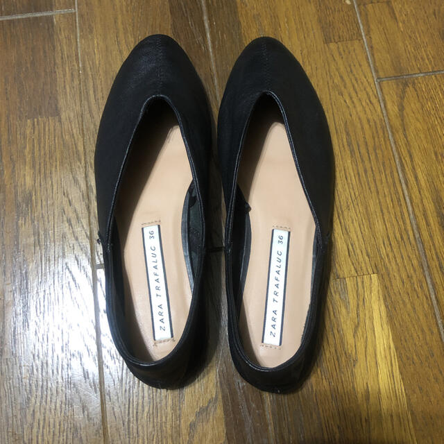 ZARA(ザラ)のZARA パンプス　バレエシューズ　最終値下げ レディースの靴/シューズ(ハイヒール/パンプス)の商品写真