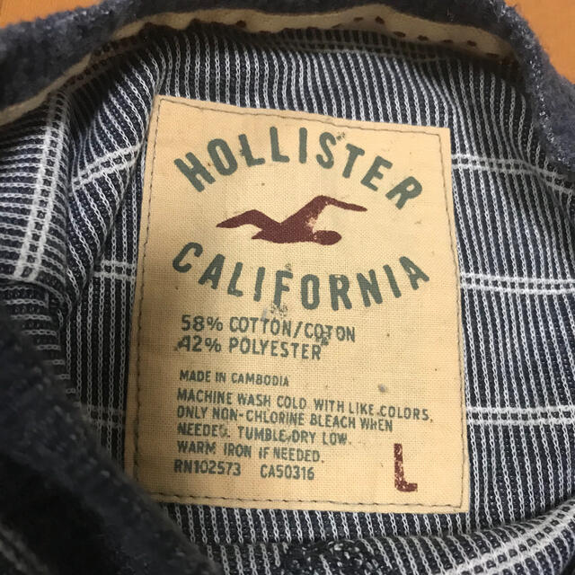 Hollister(ホリスター)のHOLLISTER起毛カットソー メンズのトップス(Tシャツ/カットソー(七分/長袖))の商品写真