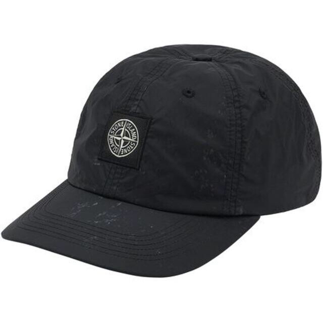 Supreme(シュプリーム)のSupreme Stone Island Nylon 6-Panel Cap 黒 メンズの帽子(キャップ)の商品写真