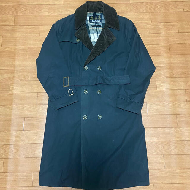 Barbour トレンチコート 40 セージ