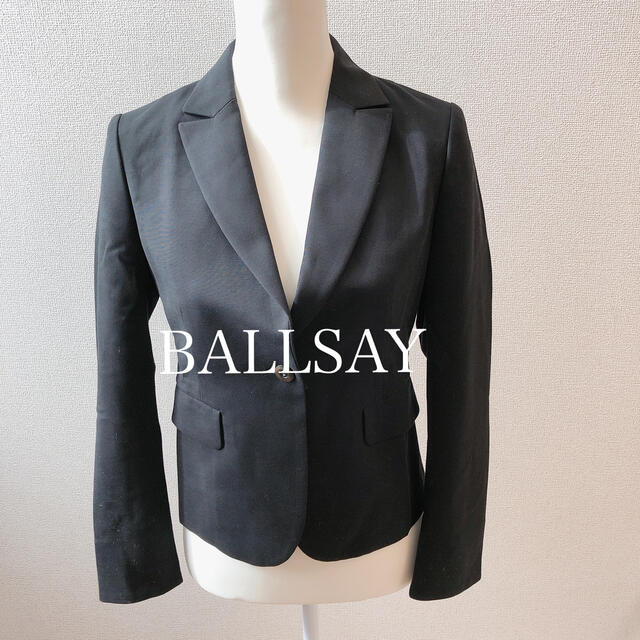 Ballsey(ボールジィ)のBALLSAY ボールジィ　テーラードジャケット　ブラック レディースのジャケット/アウター(テーラードジャケット)の商品写真