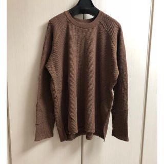 アングリッド(Ungrid)の新品 ワッフルスリットロングスリーブTee(Tシャツ(長袖/七分))