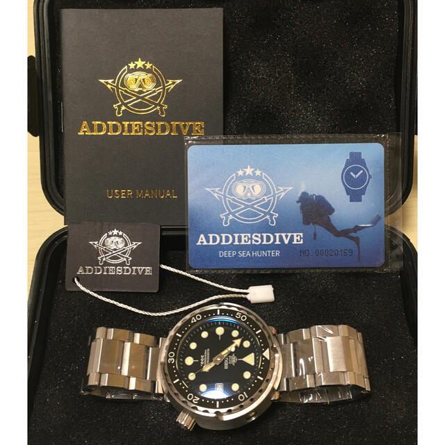 SEIKO(セイコー)の最終価格 美品 SEIKO製NH35搭載 ツナ オマージュ品 メンズの時計(腕時計(アナログ))の商品写真