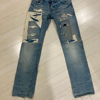 エム(M)のTMT （Mエム）ダメージジーンズ　【sizeS】亀梨和也着(デニム/ジーンズ)