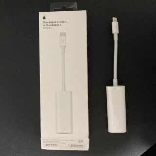 Apple - Apple Thunderbolt3 - Thunderbolt2 変換アダプタの通販 by ね ...