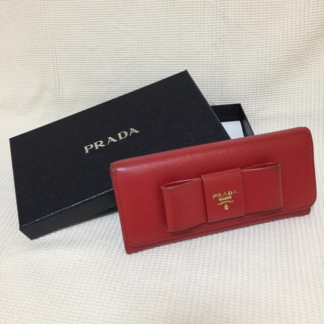 SALE PRADA プラダ  サフィアーノ ハンドバッグ  BN1786  赤  レディース トートバッグ