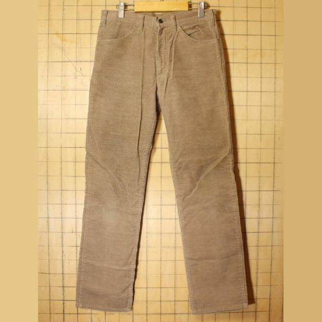 70s80s Levis519 コーデュロイ パンツブラウンW32cod-p-2Levi