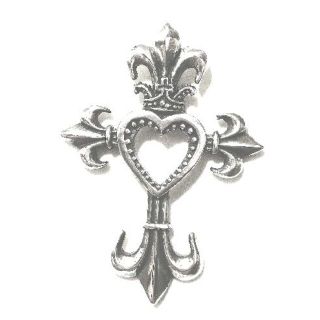 ロイヤルオーダー(ROYALORDER)の☆本物 正規品 ロイヤルオーダー FDL Heart Cross ペンダント☆(ネックレス)