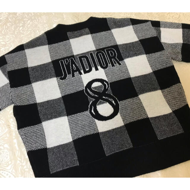非常に高い品質 Christian Dior dior☆チェック柄ニット - ニット