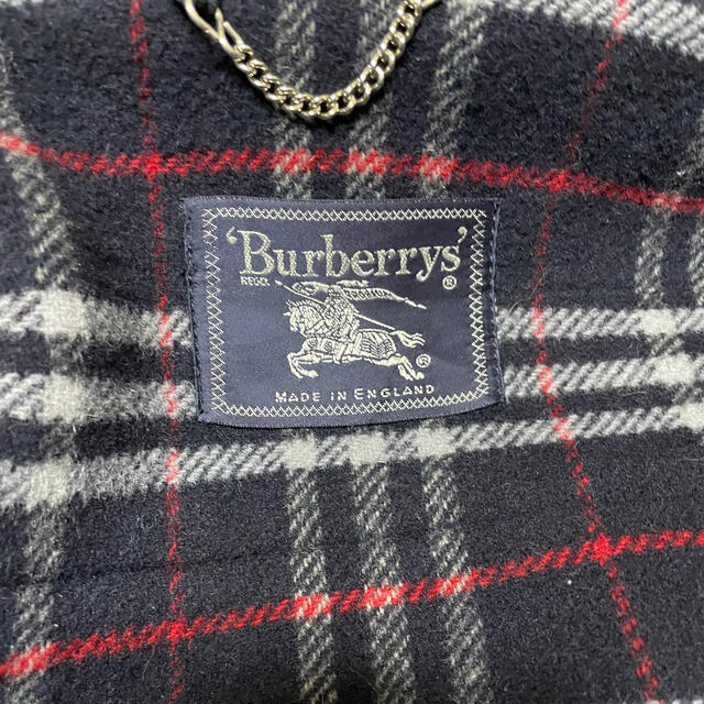 BURBERRY(バーバリー)の最終値下げ！Burberry バーバリー　ダッフルコート　ネイビー メンズのジャケット/アウター(ダッフルコート)の商品写真