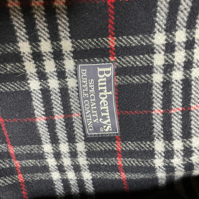 BURBERRY(バーバリー)の最終値下げ！Burberry バーバリー　ダッフルコート　ネイビー メンズのジャケット/アウター(ダッフルコート)の商品写真