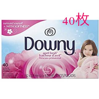 コストコ(コストコ)のダウニー 柔軟剤 シート Downy ランドリーシート 40枚 (洗剤/柔軟剤)