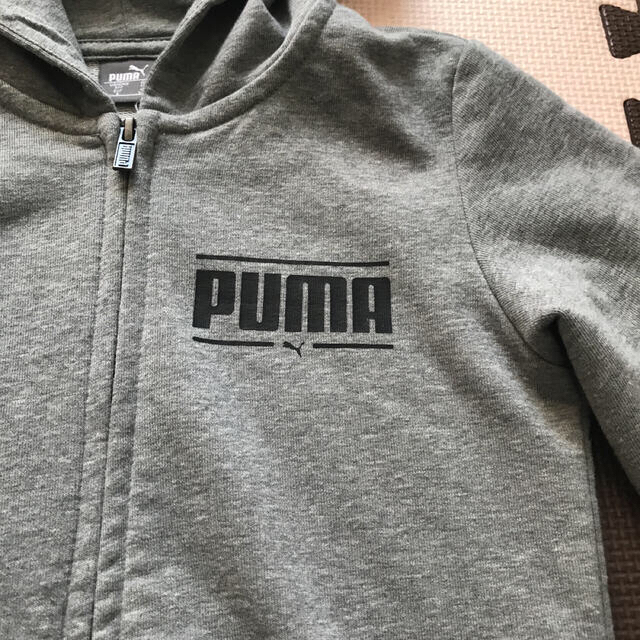 PUMA(プーマ)のプーマ　パーカー　130 キッズ/ベビー/マタニティのキッズ服男の子用(90cm~)(ジャケット/上着)の商品写真