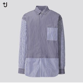 ユニクロ(UNIQLO)の★今期新品 完売品 ユニクロ ジルサンダー スーピマコットンオーバーサイズシャツ(シャツ)