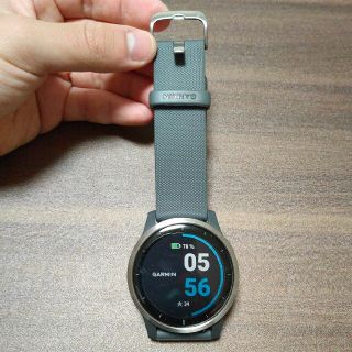 ガーミン(GARMIN)のGarmin vivoactive 4 Shadow Gray / Silver(腕時計(デジタル))