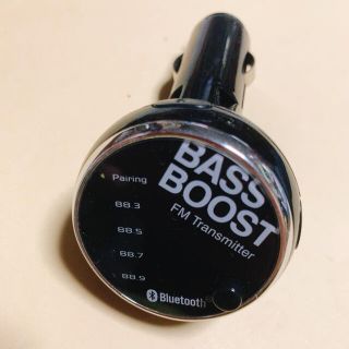 bass boost FM トランスミッター(カーオーディオ)