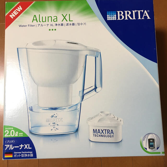 BRITA アルーナXL ポット型浄水器 インテリア/住まい/日用品のキッチン/食器(浄水機)の商品写真