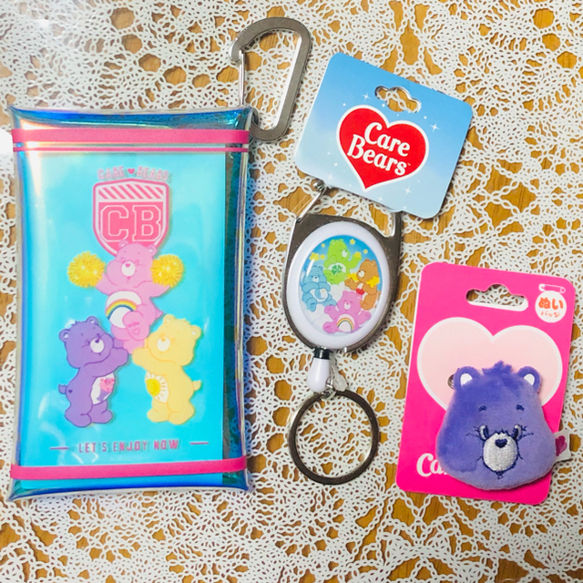 CareBears(ケアベア)のCare Bears 3点セット エンタメ/ホビーのおもちゃ/ぬいぐるみ(キャラクターグッズ)の商品写真