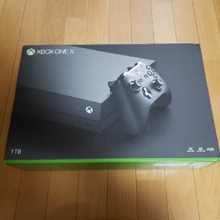 エックスボックス(Xbox)のMicrosoft Xbox One X XBOX ONE ゲーム機本体(家庭用ゲーム機本体)