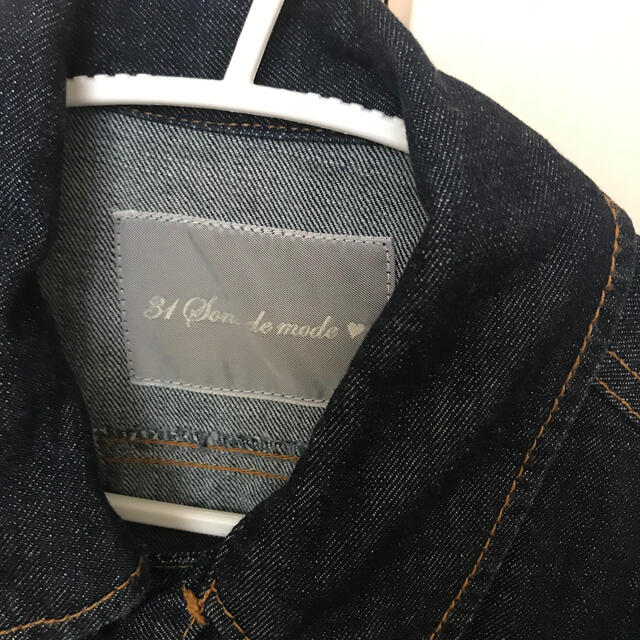 31 Sons de mode(トランテアンソンドゥモード)のデニムジャケット レディースのジャケット/アウター(Gジャン/デニムジャケット)の商品写真
