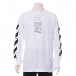 オフホワイト(OFF-WHITE)のオフホワイト  コットン L  メンズ その他トップス(その他)