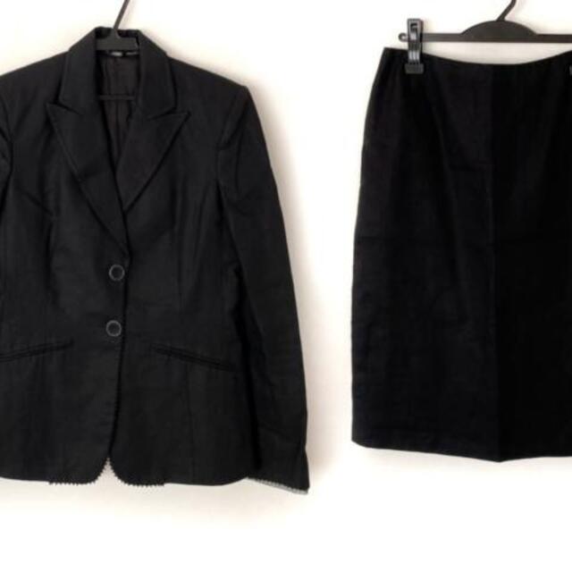 ジャンフランコフェレ スカートスーツ - 黒