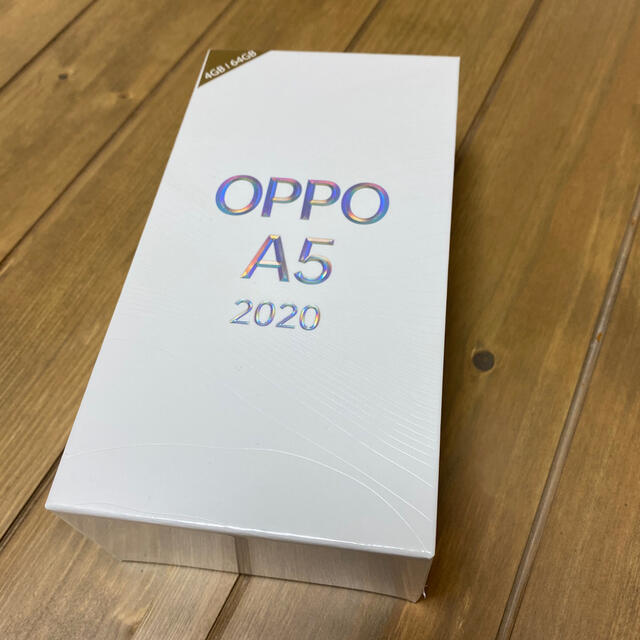 高級品市場 OPPO A5 2020ブルー 新品未開封です！！ スマートフォン本体