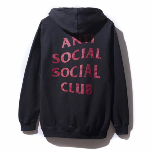 ANTI(アンチ)のanti Social Social club 黒色　パーカー メンズのトップス(パーカー)の商品写真