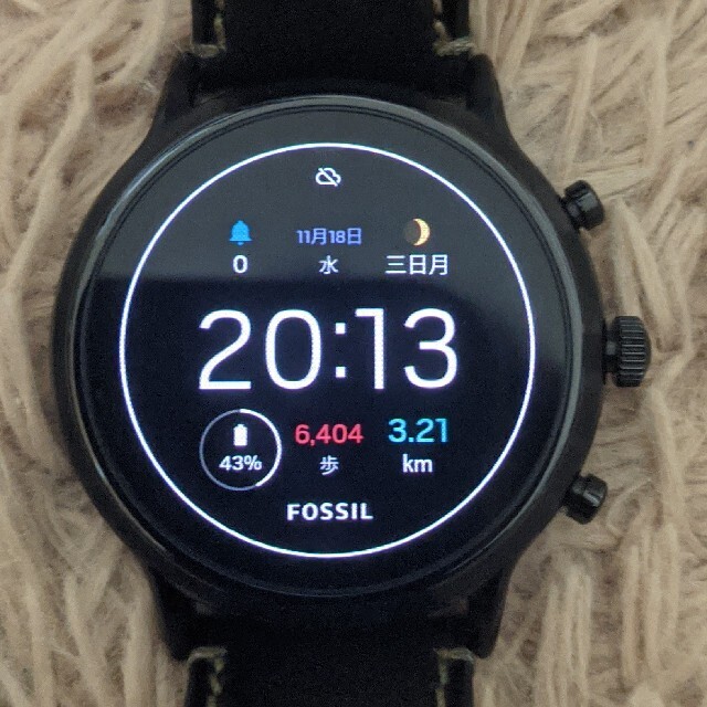 FOSSIL(フォッシル)のFOSSIL THE CARLYLE HR FTW4025（美品） メンズの時計(腕時計(デジタル))の商品写真