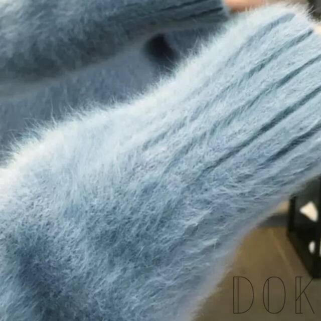 dholic(ディーホリック)の韓国ファッション❤️シャギーニット レディースのトップス(ニット/セーター)の商品写真